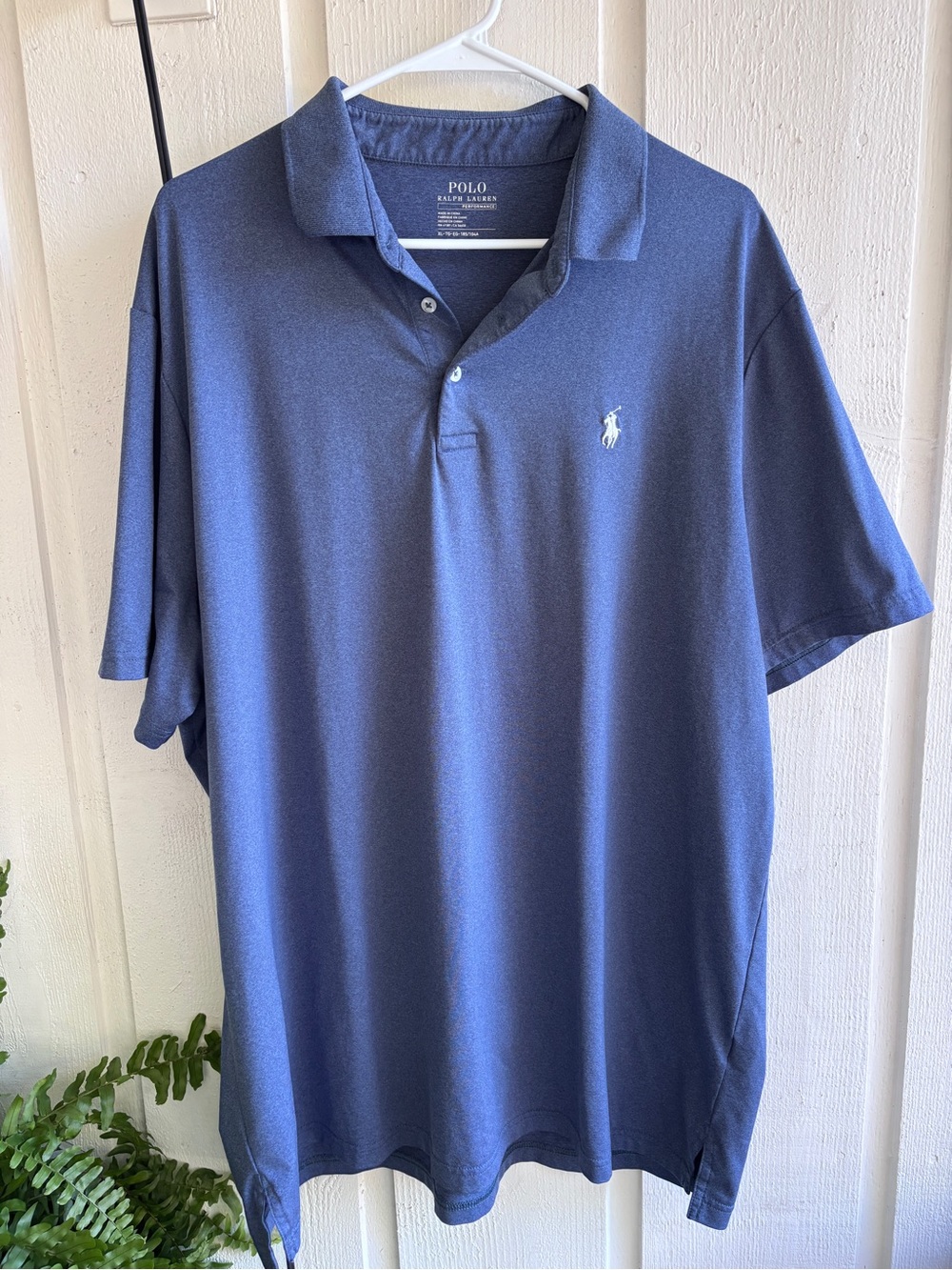 Polo by Ralph Lauren Men's Navy Blue Short-Sleeve Polo